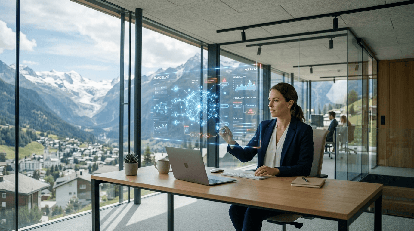 Come gli agenti AI stanno trasformando le operazioni aziendali svizzere